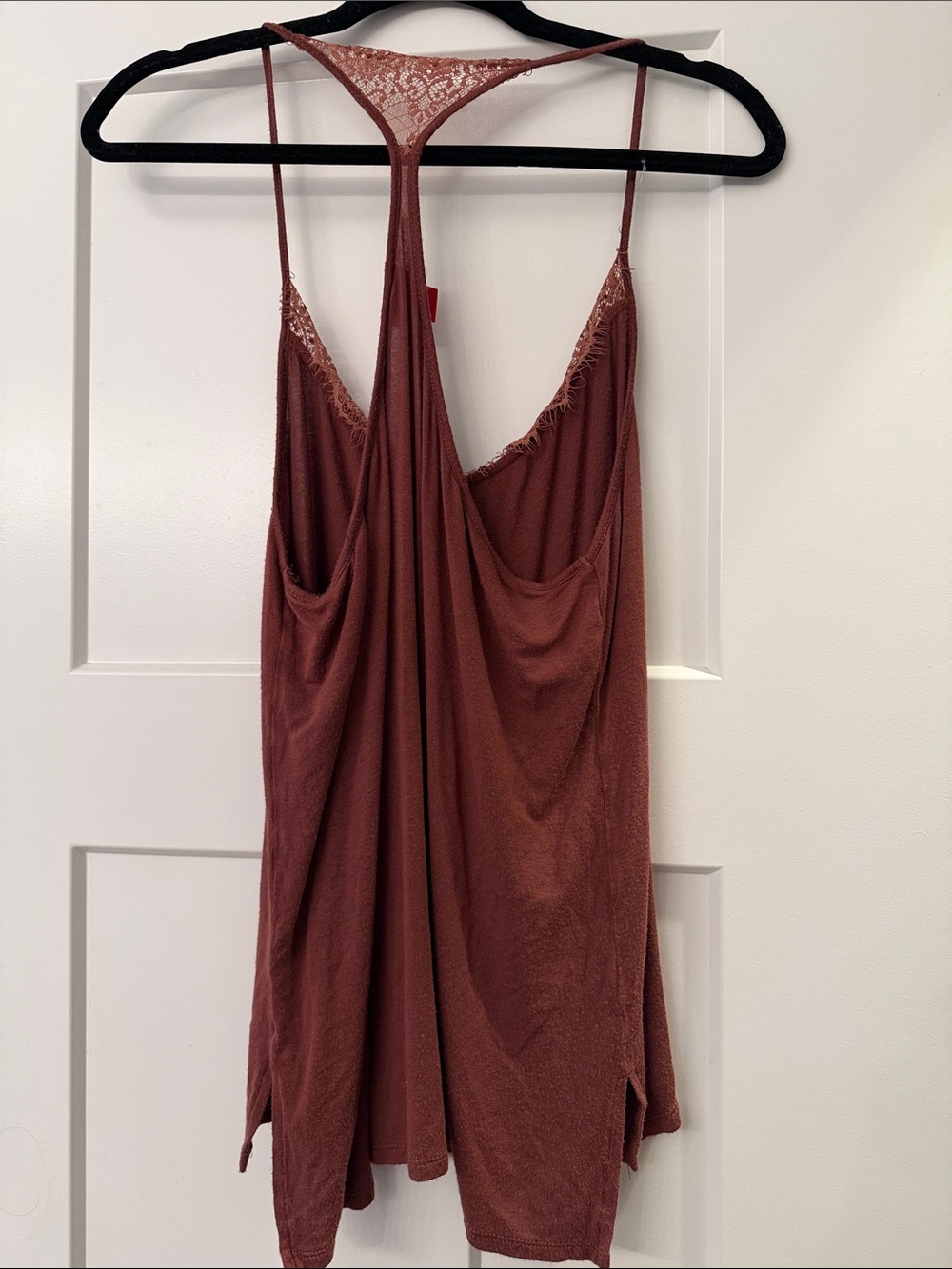 Daytrip Rust Lace Racerback Cami - Picture 4 of 4